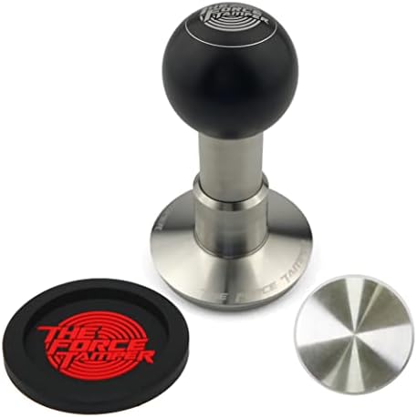 54.00mm Standard Set Ball-Black Matte AL Handle Coffee Tamper by Unknown