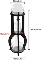 Cold Brew Drip Tower Iced Coffee Maker, 600ml Cold Brew Drip Tower 6-8 Cup - Image 2