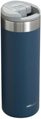 Stanley AeroLight Transit Bottle 16 oz | Locking Drink Through Lid | Leak Resistant Water Bottle or Coffee Travel Mug | Lightweight Insulated Stainless Steel | BPA-Free | Navy - Image 3