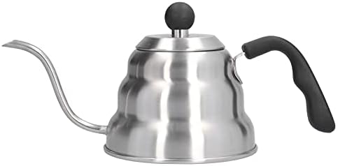 Zerodis Stovetop Gooseneck Kettle Pour Over Coffee Kettle Coffeemaker Pots for Gas Electric Induction Stove Coffee Tea (1L) - Image 3