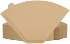 #4 Cone Coffee Filters 8-12 Cup, Disposable Coffee Paper Filters For Pour Over And Drip Coffee Maker, Unbleached by Unknown