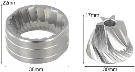 Conical Grinder Burr Set Replacement 5 Core Coffee Grinder Conical Burr For Espresso Grinding Replacement Parts Quick And Effortless Grinding Coffee Parts - Image 3