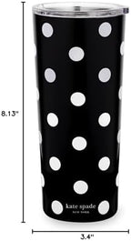 kate spade new york 24 oz Insulated Tumbler, Picture Dot - Image 6