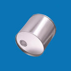 9 Pcs Silver Tinplate Coffee Bean Canister Airtight Tinplate Can Kitchen Canisters Tea Tin Can for Countertop Canister Sets - Image 5