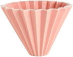 Coffee Filter, Ceramic Origami Style, Multi Color Minimalist Design, Suitable For Daily Home And Shops(Pink) by Unknown