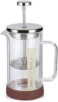 Coffee Maker - Stainless Steel & Glass French Coffee Press,Double Wall Thermal Insulated Borosilicate Glass Coffee Press. (Size : 500ML) by Unknown