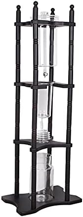 Ice Dripper Coffee Maker, 67.63 oz Cold Brew Coffee Tower with Built-In Glass Filter Core and V-Shaped Spout, Adjustable Speed & Extraction Time Manual Ice Drip Coffee Maker For Cafes Parties - Image 4