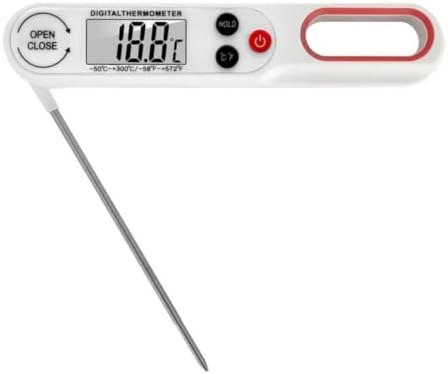 1 Piece Digital Meat Thermometer Cooking Food Kitchen BBQ Long Probe by Unknown