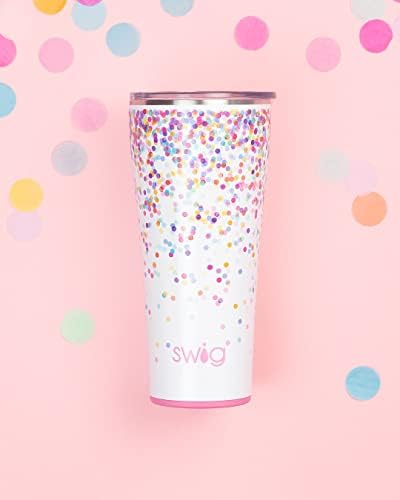 Swig Life 22oz Insulated Tumbler with Lid, Confetti - Image 3