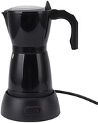 Asixxsix Electric Espresso Maker, 300ML 6 Cup mocha Pot Italian Coffee Maker Portable Cuban Coffee Maker Coffee Percolator, Camping mocha Coffee Pot for mocha Cappuccino Latte, 550W 110V by Asixxsix