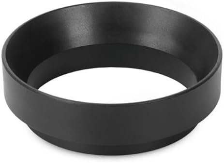 51/53/58mm ABS Espresso Dosing Funnel With Magnetic Coffee Ring Powder Dispenser Doser(51MM Black) by Unknown