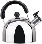 YBM Home Stainless Steel Stovetop Whistling Tea Kettle 3L with Handle, Induction Compatiable - Silver 3 Liter by YBMHome