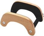 Handcrafted Wooden Guitar Holder, Portable Acoustic Guitar Stand Storage Ra by Unknown
