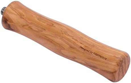 Normcore Portafilter Handle, Olive Wood M10 Thread Replacement Compatible with Espresso Bottomless or Naked Portafilters - Image 3