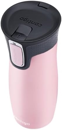 Contigo West Loop Autoseal Travel Mug, Stainless Steel Thermal Mug, Vacuum Flask, Leakproof Tumbler, Coffee Mug with BPA-Free Easy-Clean Lid - Image 4