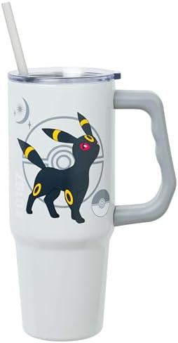 Silver Buffalo Pokémon Umbreon, Stainless Steel Tumbler, 30oz - Image 2
