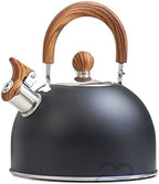 Stovetop Teapot For Home And Restaurant 2.5L Stainless Steel Whistling Tea Kettle For Stove Top Teapot With Spout Cover by Unknown