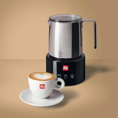 Illy Milk Frother by Lissoni (Stainless Steel), Dishwasher Safe, All Milk Types, Hot Chocolate - Image 2