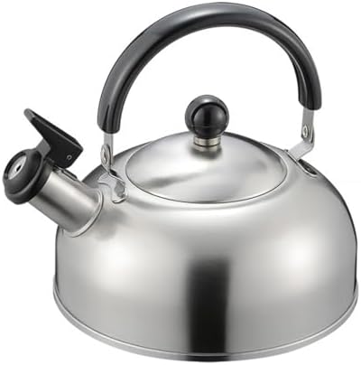 Stainless Steel Whistling Kettle IH Compatible Made in Japan 1.5 L by TIKUSAN