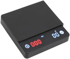 Luocute Coffee Scale Mini Rechargeable Coffee Scale Portable Digital with Timer 0.1g Accurate Scale Removable Silicone Pad for Hand Brewed Coffee Espresso Kitchen Use - Image 2