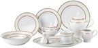Lorenzo Amelia 57-Piece Dinnerware Set, Service for 8 by LorrenHomeTrends