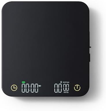 for Espresso and Pour Over Brewing - Digital Coffee Scale with Timer and Wireless Display Screen - 3 kg Capacity and 0.1 g Resolution - Compact Rechargeable Scale - Type C - Image 3