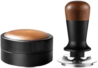51/53/58mm Espresso Accessories Kit, 30lb Spring Loaded Calibrated Tamper For Barista Home Use(53mm Set) by Unknown