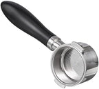 51mm Bottomless Portafilter 2 Wings Fits Delonghi ECP3420/EC155/BCO430/EC260 with Anodized Aluminum Handle | Filter Basket Included - Image 6