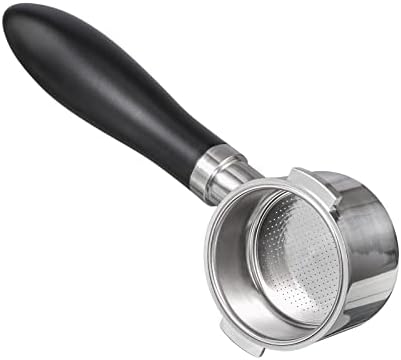 51mm Bottomless Portafilter 2 Wings Fits Delonghi ECP3420/EC155/BCO430/EC260 with Anodized Aluminum Handle | Filter Basket Included - Image 6