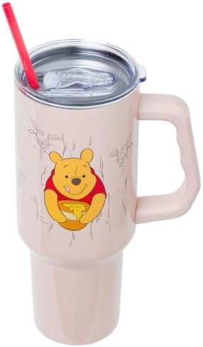 Silver Buffalo Disney Winnie the Pooh, Stainless Steel Tumbler, 40oz - Image 3