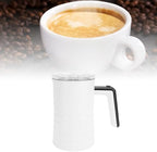 Semme 4 in 1 Electric Milk Frother, 304 Stainless Steel Auto Frother and Steamer with Silent Motor for Latte Cappuccino Hot Chocolate (US Plug 110V) - Image 3