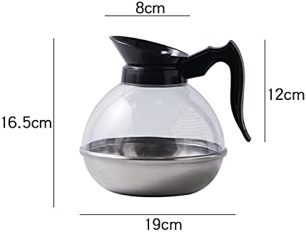 GRFIT Coffee Kettle Coffee Kettle Stainless Steel Coffee Maker French Press Coffee Machine Double-Wall Insulated Coffee Pot 1800ml Flow Spout for Coffee and Tea - Image 2
