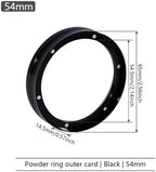 Espresso Coffee Replacement Dosing Ring,Compatible For Delonghi,Funnel Aluminum With 6 Magnets Fits 51/54 / 58mm Portafilter(54mm black) - Image 2