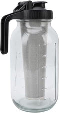 Cryfokt Cold Brew Coffee Maker, 64oz Thick Glass Iced Coffee Pitcher with by Cryfokt