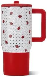 HydroJug Traveler 20oz Kids Insulated Tumbler with Handle, Ladybug by Hydrojug