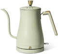 1 Liter Electric Gooseneck Kettle with Precision Pour Spout, Auto Shut Off, Cordless Design, 1200W (Sage Green) by Unknown