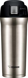 Zojirushi Travel Mug, 16 oz, Stainless Steel by Unknown