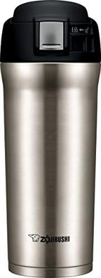 Zojirushi Travel Mug, 16 oz, Stainless Steel by Unknown