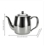 Stainless Steel Pitcher Gooseneck Kettle Water Kettle Coffee Pot Teapot With Controlled Thick Wall 304 Stainless Steel Smooth Finish Suitable for pour over coffee use, 1.2L - Image 3