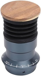 Coffee Grinder Single Dose Hopper Silicone Bellow Blower Single Dose Bean Hopper with Wood Lid for Cleaning Coffee Grounds - Image 2