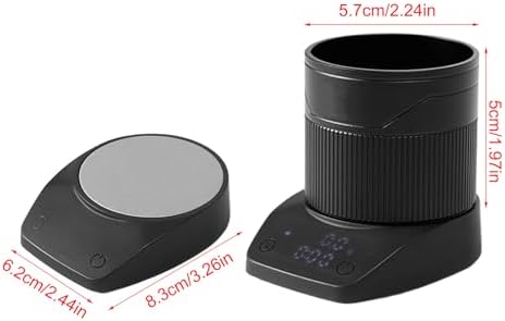 Coffee Scale with Dosing Cup for Espressos Enthusiasts with Quick and Long Time Rechargeable Battery - Image 3