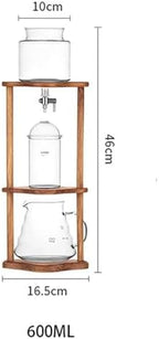 Ice Brew Coffee Maker, Drip Ice Coffee Maker, Ice Drip Cup Cold Brew Coffee Drip Maker, 600ml for Home Office Cafe - Image 5