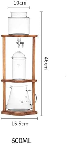 Ice Brew Coffee Maker, Drip Ice Coffee Maker, Ice Drip Cup Cold Brew Coffee Drip Maker, 600ml for Home Office Cafe - Image 5