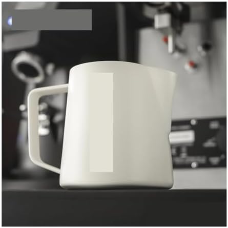 Classic Milk Frothing Pitcher 500ml Red Stainless Steel Steaming Pitchers Cappuccino/Latte Art Milk Cup Coffee Tool(600ml,Glossy) - Image 4