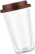 Gatuida 350ml Double Wall Glass Coffee Mug with Silicone Cover by Gatuida