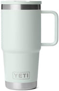 YETI Rambler 20 oz Travel Mug with Flip Straw Lid – Stainless Steel, Vacuum Insulated, Leakproof, Cup Holder Friendly, Ridgeline by YETI