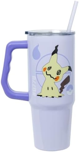 Silver Buffalo Pokemon Mimikyu Ghost Type Stainless Steel Tumbler, 30oz - Image 2