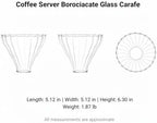 Borosilicate Glass Coffee Server Carafe with Measurement Markings for Pour Over Brewing - Image 7