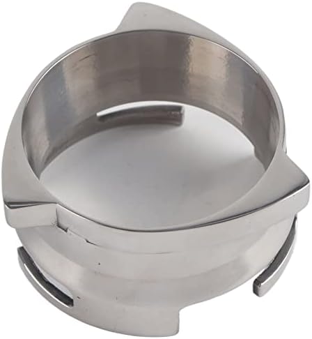 54mm Hands Free Dosing Funnel, Stainless Steel Coffee Powder Dosing Funnel, Rotatable Design with Lock for Easy Use, Compatible with Breville Barista Express Pro Touch Bambino Plus by Unknown