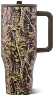 HydroJug Traveler 32oz, Insulated Tumbler with Handle & Straw, Woodland by Hydrojug